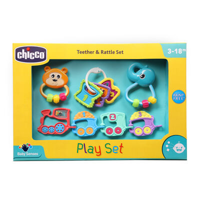 Chicco Play Set Rattles - 4Pcs